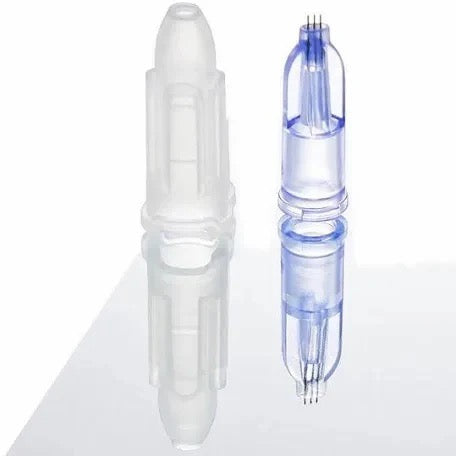 3-pin microneedle 1.5mm for lip enhancement and rejuvenation.