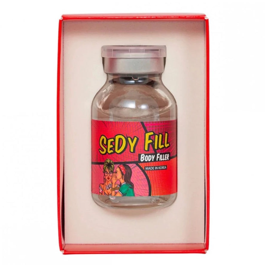 Sedy Fill 60 cc injectable filler for non-surgical body shaping.