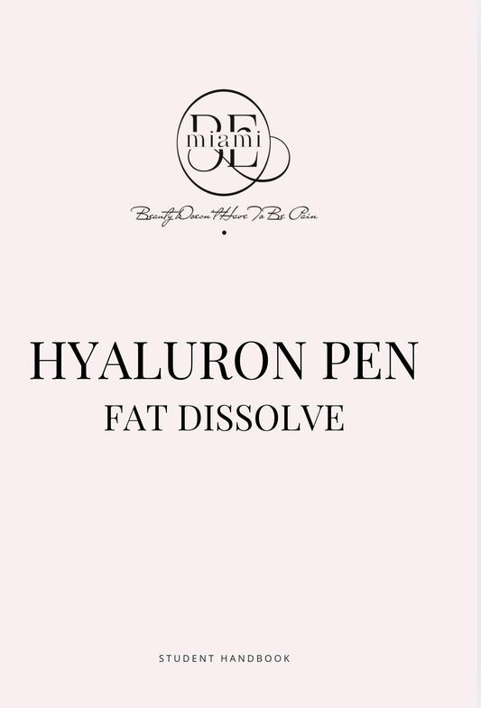 Online Fat Dissolver Training Course Handbook Cover